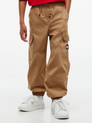 Kids' Lightweight Cargo Jogger, Tannin