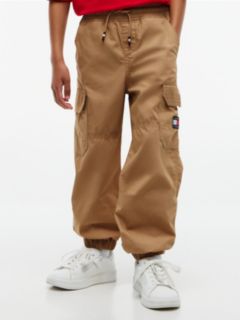 Kids' Lightweight Cargo Jogger — Khaki 1