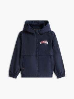 Kids' Hooded Sailing Jacket — Navy Blue 5