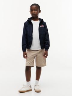 Kids' Hooded Sailing Jacket — Navy Blue 2