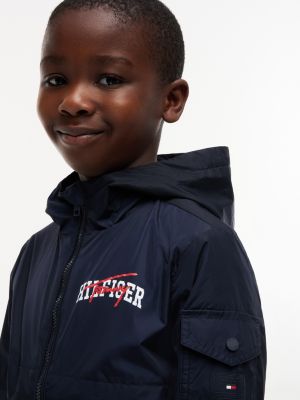 Детские куртки Tommy Hilfiger Kids' Hooded Sailing Jacket — фото 3