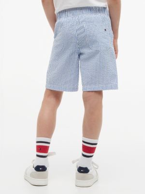 Детские брюки Tommy Hilfiger Kids' Striped Seersucker Short — фото 4