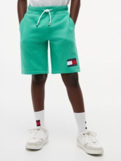 Kids' Flag Logo Sweatshort — Aloha Green 1