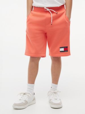 Kids' Flag Logo Sweatshort, Island Punch