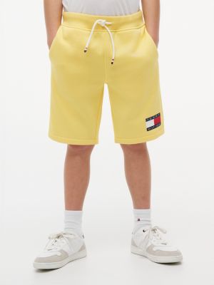 Kids' Flag Logo Sweatshort, Soleil