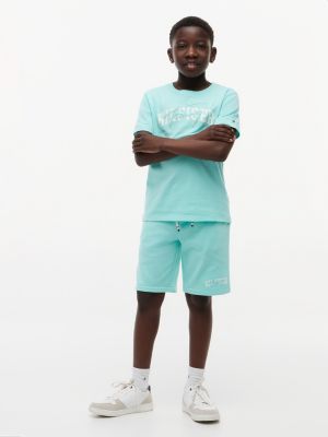Tommy Hilfiger Kids' Hilfiger Logo Sweatshort — фото 2