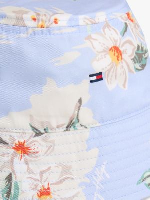 Детские головные уборы Tommy Hilfiger Kids' Floral Print Bucket Hat — фото 3