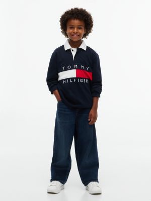 Детские джинсы Tommy Hilfiger Kids' Relaxed Pull-On Jean — фото 2