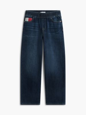 Детские джинсы Tommy Hilfiger Kids' Relaxed Pull-On Jean — фото 5