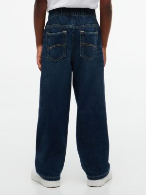 Детские джинсы Tommy Hilfiger Kids' Relaxed Pull-On Jean — фото 4