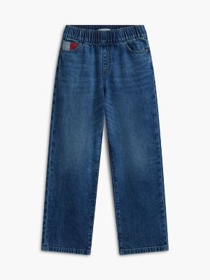 Детские джинсы Tommy Hilfiger Relaxed Pull-On Jean, цвет: Варёный — фото 6