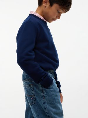Детские джинсы Tommy Hilfiger Relaxed Pull-On Jean, цвет: Варёный — фото 4