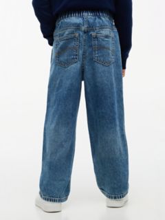 Kids' Relaxed Pull-On Jean — Med Wash 5