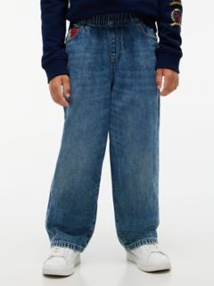 Kids' Relaxed Pull-On Jean — Med Wash 1