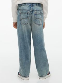 Kids' Relaxed Pull-On Jean — Light Wash 4