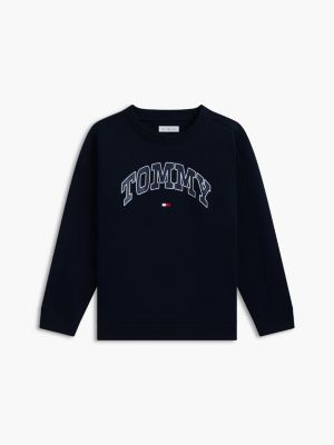 Детские худи Tommy Hilfiger Kids' Varsity Tommy Logo Sweatshirt — фото 5