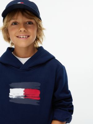 Детские худи Tommy Hilfiger Kids' Paintbrush Flag — фото 3