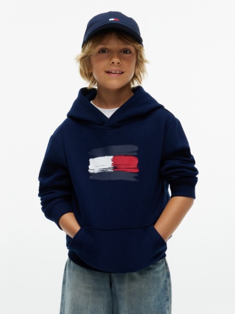 Детские худи Tommy Hilfiger Kids' Paintbrush Flag