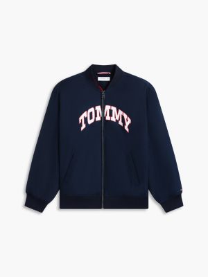 Детские куртки Tommy Hilfiger Kids' Water-Resistant Varsity Bomber — фото 5