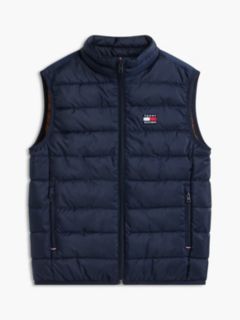 Kids' Packable Water-Resistant Vest — Navy Blue 5
