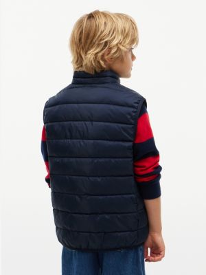 Детские жилеты Tommy Hilfiger Kids' Packable Water-Resistant Vest — фото 4