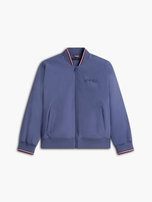 Детские куртки Tommy Hilfiger Kids' Hilfiger Logo Bomber Jacket — фото 5