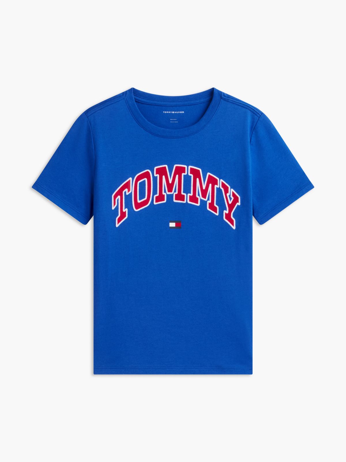 Kids' Varsity Tommy Logo T-Shirt — Noble Blue