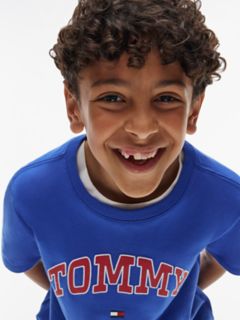 Kids' Varsity Tommy Logo T-Shirt — Noble Blue 3