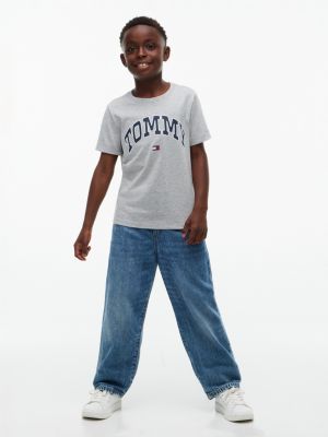 Детские футболки Tommy Hilfiger Kids' Varsity Tommy Logo T-Shirt — фото 2