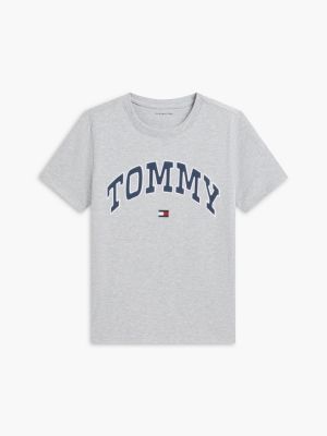 Детские футболки Tommy Hilfiger Kids' Varsity Tommy Logo T-Shirt — фото 5