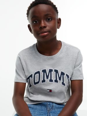 Детские футболки Tommy Hilfiger Kids' Varsity Tommy Logo T-Shirt — фото 3