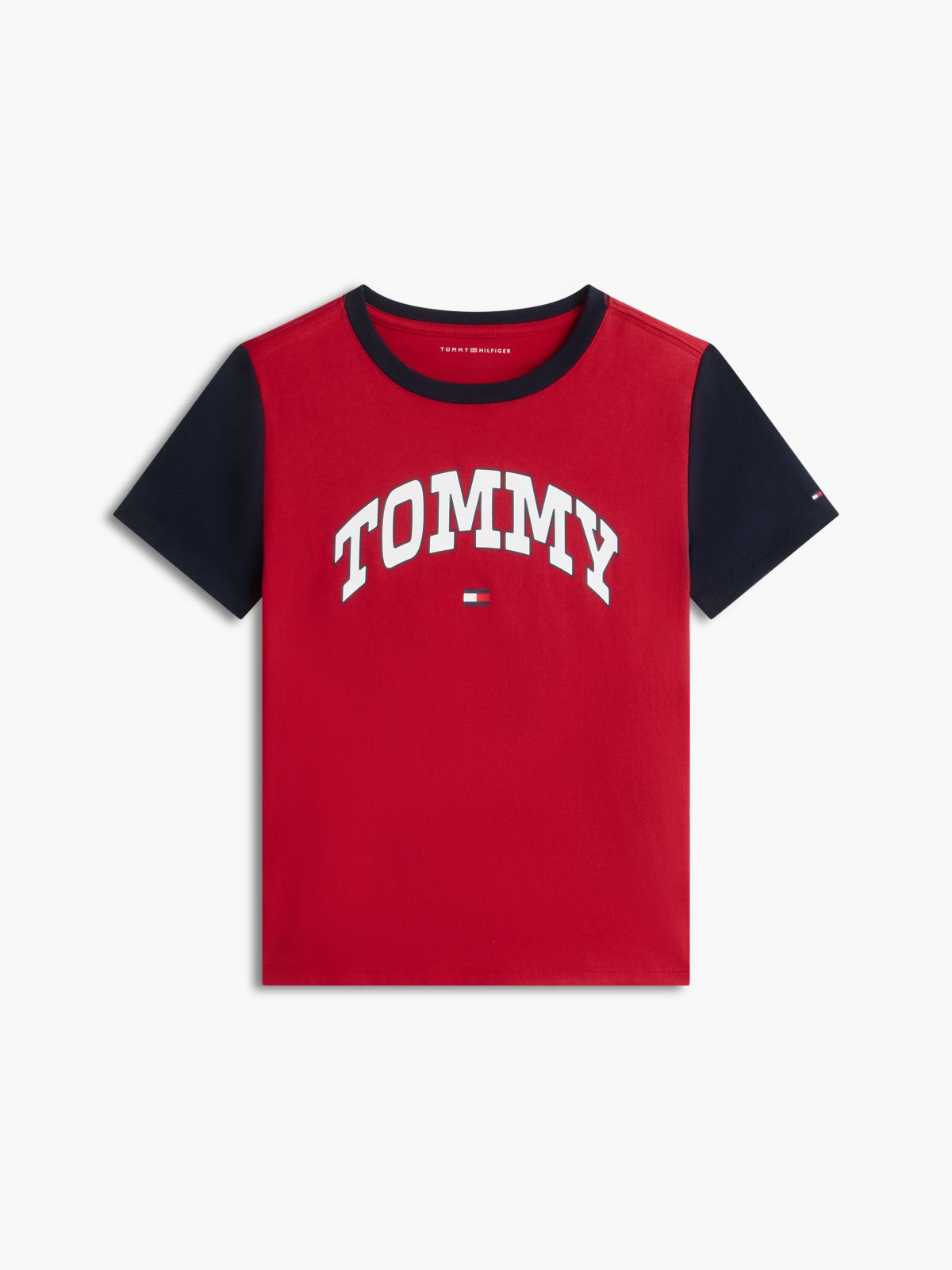 Kids' Varsity Tommy Logo T-Shirt — Red