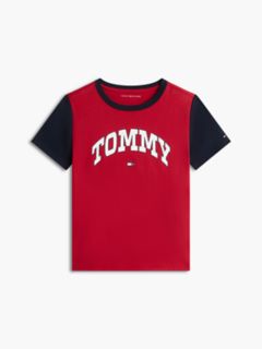 Kids' Varsity Tommy Logo T-Shirt — Red 5