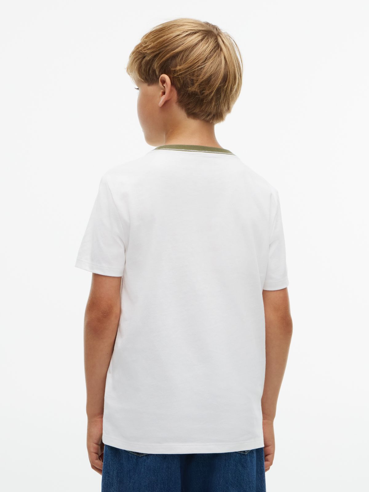 Kids' Varsity Tommy Logo T-Shirt — White