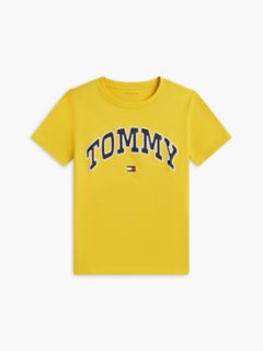 Kids' Varsity Tommy Logo T-Shirt — Primary Yellow 5