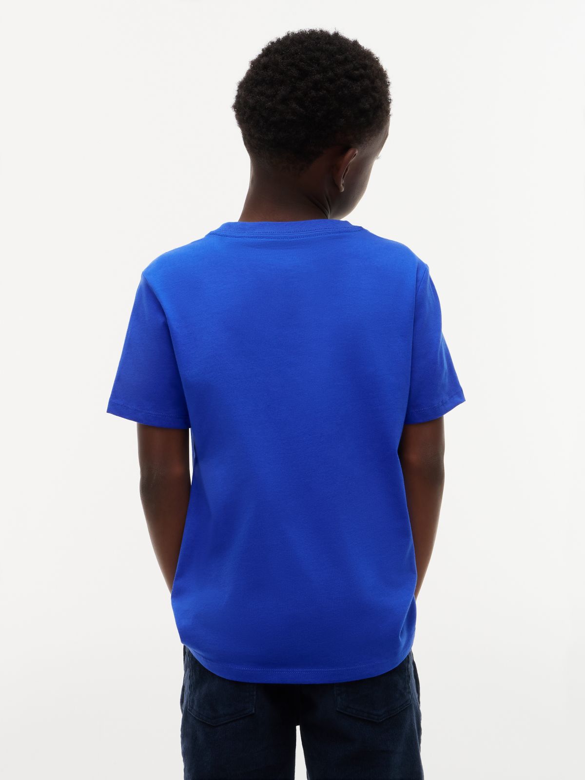 Kids' Paintbrush Flag T-Shirt — Noble Blue