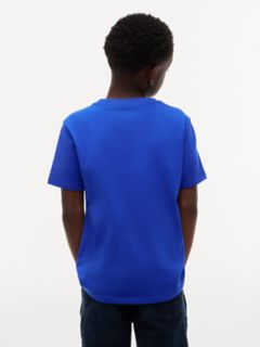 Kids' Paintbrush Flag T-Shirt — Noble Blue 4