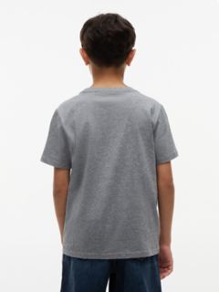 Kids' Paintbrush Flag T-Shirt — Medium Grey Heather 4