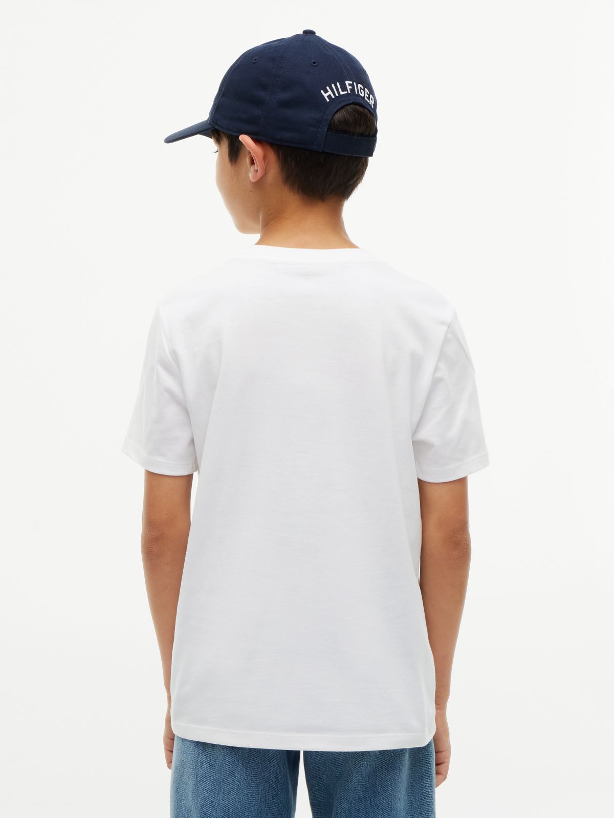 Kids' Paintbrush Flag T-Shirt — Optic White