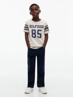Kids' Hilfiger 85 Logo T-Shirt — Heathered Oatmilk 2