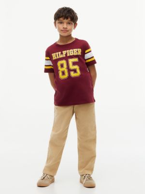 Детские футболки Tommy Hilfiger Kids' Hilfiger 85 Logo T-Shirt — фото 2