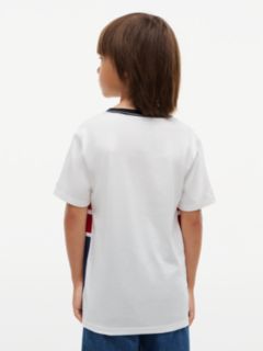 Kids' Monogram Ombre Stripe T-Shirt — Ecru 4
