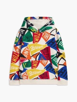 Детские худи Tommy Hilfiger Kids' Allover Varsity Pennant — фото 5