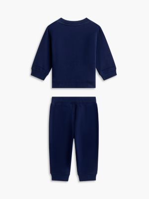 Детские свитеры Tommy Hilfiger Babies' Flag Logo Sweatshirt & Pant Set — фото 2