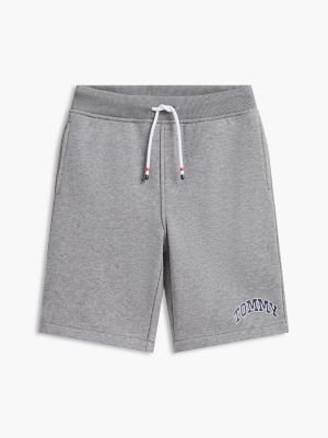 Детские шорты Tommy Hilfiger Tommy Logo Sweatshort, цвет: Серый — фото 5