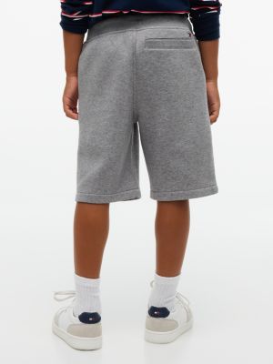 Детские шорты Tommy Hilfiger Tommy Logo Sweatshort, цвет: Серый — фото 4