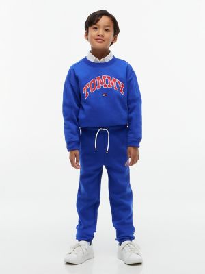 Tommy Hilfiger Boys' Kids' Varsity Tommy Logo Sweatpant - Noble Blue - XS
