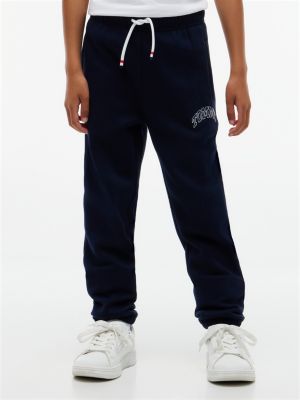 Kids' Varsity Tommy Logo Sweatpant, Navy Blue
