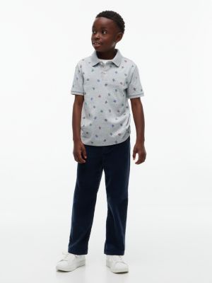 Детские топы Tommy Hilfiger Kids' Allover Monogram Polo — фото 2