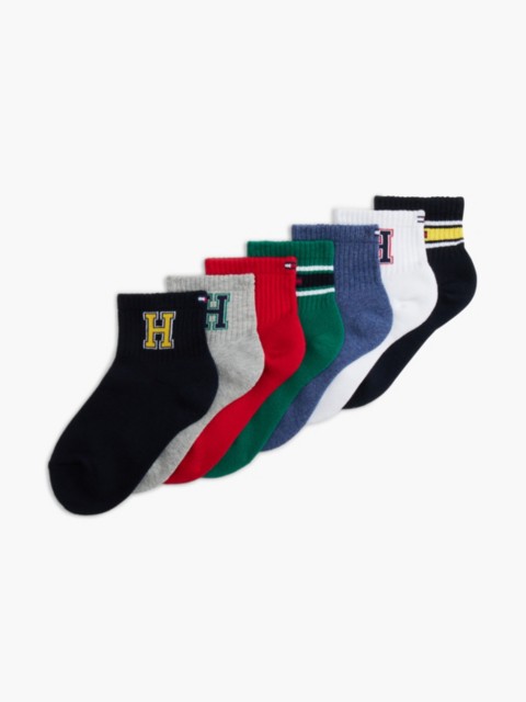 Носки Varsity для детей, укороченные, 7 шт. — Tommy Hilfiger